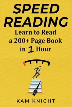 #1 Speed Reading Book for 4 Straight YearsThis has become the go to book for students, teachers, educators, professionals, and home-school parents & children, to rapidly improve their reading.It offers simple tips to not only accelerate reading speed, but also understanding and memory.Unlike other books that merely teach you to skim & scan, this book taps into your brain and eyes' amazing power to naturally read more words, in a shorter time.In fact, this isn't your average speed reading book.It Kindle Reader, Speed Reading, Reading Habits, Study Skills, Top Books, Psychology Books, E Books, Inspirational Books, Learn To Read