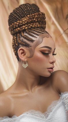 Trendy Braids, Romantic Waves, Cornrow Braids, Elegant Updos, Gorgeous Hairstyles, Cosmetology School, Pretty Braided Hairstyles, Effortless Hairstyles, Trendy Haircuts