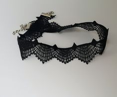 -------------------------------------♥ ♥ ♥ bohomila ---------------------------------------------- Black Lace Choker Necklace - Radiate your beauty in this beautifully detailed Black Lace Choker Necklace. Dress it up or dress it down its boho chic for any occasion. ------------------------------------♥ ♥♥ D E S C R I P T I O N ♥ ♥♥ --------------------------------------------------- ♥Choker Length : 35cm ♥Width :2. 5cm ♥Silver plated lobster clasp ♥ Includes a 2 inch ( 5 cm) extension chain for Handmade Adjustable Gothic Choker, Handmade Adjustable Choker For Party, Adjustable Gothic Choker For Festivals, Adjustable Lace Choker For Party, Boho Tattoo, Black Lace Choker Necklace, Necklace Tattoo, Cool Rings For Men, Boho Tattoos