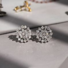 Simple-Dainty Wedding Earrings ✨💎 Double Shining, Double Sparking, Double Value! ✨ Heavy Rhodium plating over Sterling Silver Top Grade 5A Cubic Zirconia Diamond Alternatives Finished with a platinum look Free Shipping & Returns *Learn more Customization is welcomed 👍 Recommendations As an everyday earrings To accentuate your ear stack! As an anniversary ring 🎁 💎 Features RHODIUM PLATING: Rhodium is a hard metal and Rhodium plating beautifies and protects our fine sterling silver earrings. C Diamond Earrings Wedding, Dainty Wedding, Earrings Double, Silver Top, Diamond Alternatives, Ear Stack, Hard Metal, Silver Tops, Best Diamond