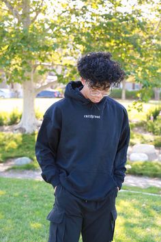 ✰Embroidered✰UNISEX✰Hand drawn and designed✰50% cotton, 50% polyester✰Super soft and comfy!✰Model is 5'10 and wearing Size XL in a Black Hoodie w White Thread Embroidered Hoodie For Fall Streetwear, Embroidered Hoodie With Relaxed Fit For Streetwear, Embroidered Relaxed Fit Hoodie For Streetwear, Oversized Embroidered Cotton Hoodie, Oversized Embroidered Casual Hoodie, Embroidered Long Sleeve Hoodie For Streetwear, Sporty Embroidered Hoodie For Streetwear, Embroidered Black Hoodie For Streetwear, Black Embroidered Hoodie For Streetwear