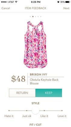 ---Stitch Fix Spring/summer fashion inspiration. Pink keyhole back blouse. Try best clothing subscription company. Click on the picture to get started. #sponsored #StitchFix #tops Closet Wishlist, Stich Fix, Idea Board, Inspiration Board, Up Girl