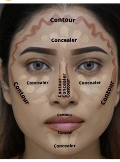 Face Contouring Makeup Tutorial, Makeup Artist Aesthetic, Makeup Aesthetic Products, Brush Cleaner Makeup, Makeup Cheat Sheets, Aesthetic Makeup Bag, Makeup Bag Aesthetic, Makeup Bouquet, Contour Guide