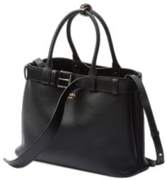 Luxury Shoulder Bag With Rectangular Buckle For Everyday Use, Black Leather Shoulder Bag With Buckle Closure, Black Designer Bags With Buckle Closure, Designer Bags With Buckle Closure, Designer Black Bags With Buckle Closure, Elegant Leather Bag Strap For Office, Designer Office Bag With Buckle Closure, Elegant Detachable Bag Strap For Evening, Elegant Detachable Strap For Evening Bag