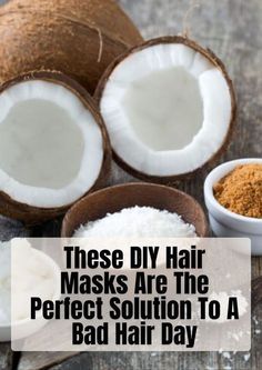 Diy Hair Masks, Hair Masks, Diy Hair Mask, Dragon Tattoo Designs, Diy Hair, Bad Hair Day, Bad Hair, Hair Mask