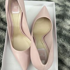 Worn Once For Wedding, In Beautiful Condition! Pink. Size 40 Dior Heels, Dior Pink, Dior Shoes, Shoes Women Heels, Shoes Heels, Dior, Women Shoes, Heels, Pink