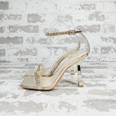 New Pattern Jeweled Closure Buckle Color Gold Metallic Brand Marc Fisher Department Women Type Sandal Model Marc Fisher Karima Theme Metal Style Ankle Sandals Heels Features Ankle Strap Party Sandals With Reinforced Heel And Ankle Strap, Gold Open Heel Heels With Buckle Closure, Glamorous Sandals With Buckle Closure And Single Toe Strap, Party Sandals With Buckle Closure And Single Toe Strap, Gold High Heel Sandals With Reinforced Heel, Gold Buckle Closure Sandals For Party, Gold Open Toe Heels Medium Width, Glamorous Pointed Toe Sandals With Buckle Closure, Gold Ankle Strap Heels With Buckle Closure