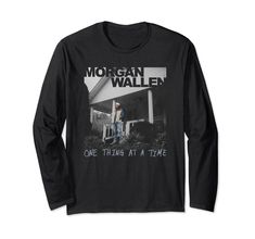 PRICES MAY VARY. Authentic Licensed Bravado Morgan Wallen Merchandise Legal and Official Morgan Wallen Merchandise in partnership with Bravado International Group, a Universal Music Group Company; 2022 Lightweight, Classic fit, Double-needle sleeve and bottom hem Wallen Shirt, One Thing At A Time, Morgan Wallen, Universal Music Group, Group Of Companies, Branded T Shirts, Long Sleeve T Shirt, Top Styles, Fashion Branding