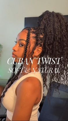 Shake-N-Go | Soft and natural on point 🙌😉 Credit: @xobridenise Stylist: @tb_thenaturalway Hair: Shake-N-Go 3X Cuban Twist Soft & Natural 16” +... | Instagram Cuban Twists, Cuban Twist, Hair Growing Tips, Boho Twists, Type 4 Hair, Hair Stores, Braids With Curls, Boho Braids