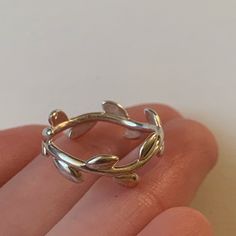 Sterling Silver, Size 4 - Just Needs To Be Polished (Complimentary When You Take To The Store!) Olive Branch Ring, Branch Ring, Paloma Picasso, Olive Leaf, The Store, Womens Jewelry Rings, Paloma, Band Ring, Jewelry Art