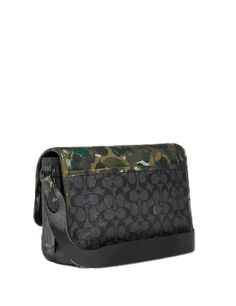 Coach League Messenger Bag In Signature Canvas With Camo Print | Brixton Baker Polished Pebble, Signature Canvas, Camo Print, 4 H, Messenger Bag, Camo, Canvas