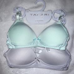 Brand New With Tags Tahari 1 Mint Color Bra 1 Gray Color Bra Size 30a Great Support *Check Out My Closet For More Adorable Stuff *Bundle To Save *10% Off When You Bundle 2 Listings Happy Shopping 30a Bra, Floral Bra, Lace Tshirt, Sleep Wear, Seamless Bra, Demi Bra, Mint Color, Pink Bra, Sports Bra Sizing