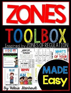 an image of a book cover with the title, zones toolbox