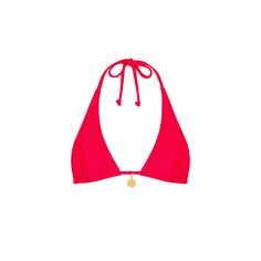 Minimal Tie Back Bikini Top - Citron Coast –Kulani Kinis Red Bikinis For Women, Neon Rose, Tropical Patterns, Halter Bralette, Bralette Top, Tan Top, Fake Tan, Summer Essential, Summer Bikinis