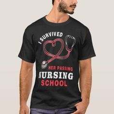 I Survived Her Passing Nursing School Funny Graduation T-Shirt Discover Our Latest Collection Of Versatile And Stylish T-Shirts (Gildan 5000), Where Fashion Meets Ultimate Comfort! Offered In Sizes Ranging From S To 3xl And A Vibrant Spectrum Of Colors Including Black, White, Sand, Green, Sport Grey, Red, Navy, And More, There's An Option To Cater To Every Taste. Crafted With Expertise Using Premium Materials, Our T-Shirts Provide A Luxurious Sensation And An Impeccable Fit That Lasts All Day Lo Passing Nursing School, Nursing School Funny, Pediatric Oncology Nurse, Nurse Pediatric, Pediatric Oncology, Nursing Caps, Nursing Goals, Nursing Graduation Pictures, Nursing School Shirts