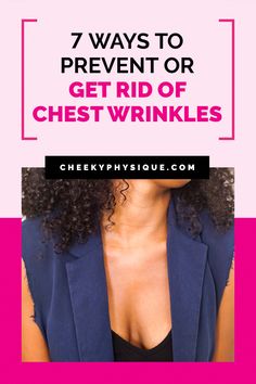 The top 6 tips on how to get rid of chest wrinkles from sleeping. Plus targeted skincare for smooth and youthful skin. Crepe Skin, Breast Lift Exercise, Chest Wrinkles, Anti Aging Neck, Vegan Probiotics, Ginger Smoothie, Tighten Skin, Skin Structure