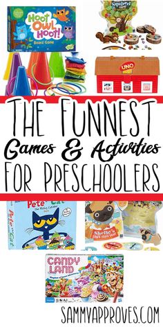 the funest games and activities for preschoolers