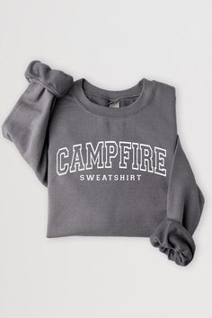 Campfire Sweatshirt Graphic Fleece Sweatshirts.Unisex Crew Neck Long Sleeve Sweaters Knits.Crafted from premium materials, tailored to your lifestyle, ensuring a comfortable fit for any occasion.Family Group Uniforms Birthday Party Gift Concert Festival Events.High Quality Direct To Film Printed Graphic Design.50%COTTON,50%POLYESTERNICARAGUAMade In: Nicaragua Cozy College Sweater With Ribbed Cuffs, Comfortable French Terry Tops For Winter, Fall Leisure Crew Sweatshirt, Comfy Leisure Sweatshirt With Ribbed Cuffs, Comfortable Fleece Sweatshirt For Leisure, Leisure Crew Sweater For Fall, Fall Leisure Crew Neck Sweater, Leisure Crew Neck Sweater For Fall, Cozy Sweats For Leisure In Fall