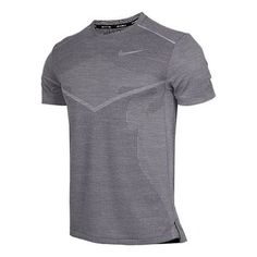 Nike Techknit Ulta Reflective Element Sports Short Sleeve Gray AJ7616-056 (Men's) Nike Dri-fit Breathable Activewear, Nike Breathable Crew Neck Activewear, Nike Dri-fit Activewear For Light Sports, Nike Gray Athletic Fit Activewear, Casual Nike Activewear For Running, Casual Dri-fit Activewear For Light Sports, Casual Dri-fit Activewear, Nike Breathable Tops For Light Sports, Nike Casual Dri-fit Activewear