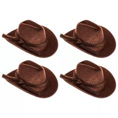 Flocked Cowboy Hat | Hobby Lobby | 257311 Cowboy Centerpieces, Western Centerpieces, Mini Cowboy Hat, Cowboy Theme Party, Smith Wedding, Rodeo Party, Cowboy Baby Shower, Cowboy Birthday Party, Rodeo Birthday