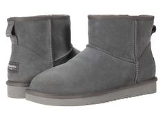 PRICES MAY VARY. COZY DESIGN: Embrace the cold in style with the Koolaburra by UGG Koola Mini II fashion shoes. Featuring a soft suede upper, these booties exude a luxurious feel while providing essential warmth for chilly days. The chic round-toe silhouette offers a timeless look that effortlessly complements any winter outfit. FAUX-FUR LINING: Experience unparalleled comfort with the plush faux-fur lining. This soft and cozy interior ensures your feet stay warm and comfortable, making these ca Cozy Design, Koolaburra By Ugg, Stone Grey, Cozy Interior, Boots For Women, Outdoor Wear, Winter Outfit, Soft Suede, The Chic