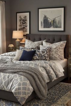 home decor ideas, bedroom decorating ideas, interior design tips, bedroom decor ideas Luxurious Library, Ivory Paint, Modern Boho Living Room, Paint Trends, Throw Pillows Bedroom, Cable Knitting Patterns, Pillow Arrangement, Boho Living Room, Soothing Colors