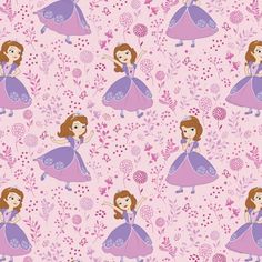 disney princesses and flowers on white background