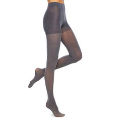 Add warmth and style to your look with Solid Opaque Tights.Features: Opaque, Stretch FabricSupport: Control TopFiber Content: 86% Nylon, 14% SpandexFabric Description: KnitBrief Fiber Content: 98% Lycra Spandex, 2% NylonCare: Machine WashCountry of Origin: Imported Gray Compression Elastane Tights, Gray Compression Tights With Elastane, Gray Compression Full-length Tights, Gray Tights For Fall, Fitted Gray Elastane Tights, Gray Stretch Tights, Full Length Tight Gray Tights, Gray Full Length Tight Tights, Gray Thigh High Stretch Tights