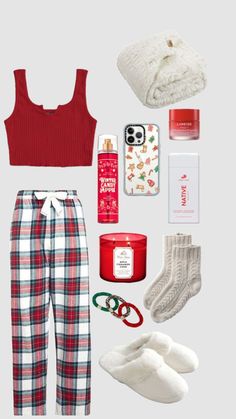 Preppy Christmas Outfit, Winter Christmas Outfits, Cozy Christmas Outfit, Cute Christmas Pajamas, Christmas Outfit Inspiration, Comfortable Winter Outfits, Cute Christmas Outfits, Xmas Outfits, Cute Pjs