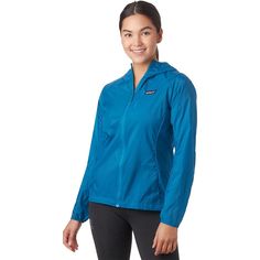 Patagonia Houdini Jacket - Women's | Backcountry.com Camping Outfits, Jackets Online, Patagonia, Front Zipper, Athletic Jacket, Jackets For Women, Camping, Clothes For Women, Clothes