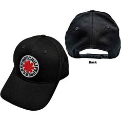 An official licensed Red Hot Chili Peppers Unisex Baseball Cap featuring the 'Classic Asterisk' design motif. This high quality Baseball Cap is available in a black colourway. Classic style cotton baseball cap with front embroidered patch. Dimensions: Adjustable Rocker Tank Tops, Rocker Tank, Hottest Chili Pepper, Red Hot Chili Peppers, Band Logos, Chili Peppers, Hot Chili, Band Merch, Chili Pepper