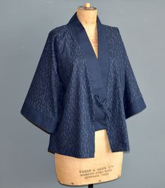 Kimono Jacket Pattern Free, Kimono Jacket Sewing Pattern, Ropa Upcycling, Projek Menjahit, Japanese Sewing Patterns