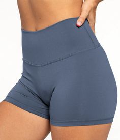 Introducing our seamless women's shorts. We've named these shorts LUXE because they're next level in high quality and comfort. Built with a special blend of nylon and spendex to allow for more freedom of movement during your most rigorious workout sessions. It contains stretchy, moisture-wicking fabric to keep you cool and without distractions to perform at your best! Rose is 5'6'' wearing size S 80% Nylon / 20% Spandex 4.4 inch inseam Designed with Pefect Scrunch Squat proof Compression Seamless Solid Color Shorts, Seamless 4-way Stretch Shorts, Seamless Compressive High-waist Shorts, Compressive Gym Shorts With Seamless Construction, Seamless High-waisted Athletic Shorts, Seamless High-waisted Shorts, Fitted Solid Color Squat Proof Shorts, High Waist Seamless Sports Shorts, Seamless 4-way Stretch Mid-thigh Shorts