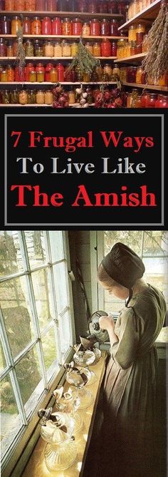 the cover of 7 frugal ways to live like the amish