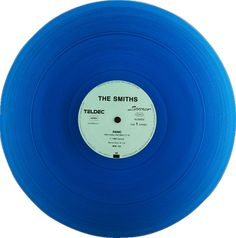 a blue record with the smiths logo on it