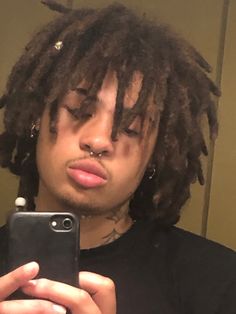 Emo Grunge Aesthetic, Black Boy Hairstyles, Loc Goddess, Cute Dreads, Black Boy, Mens Braids, Mens Braids Hairstyles, Gender Envy, Locs Hairstyles