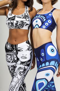 Release your spirit with our sweet leggings & sports bras! FiercePulse style! Save 10% on your first order, enter code “PIN” at checkout, this week only. Shop the look! #fiercepulse #black&white #comicbook #evileye #blueeye #leggings #sportsbra Squat Proof Elastane Yoga Pants For Sports, Athletic Fit Elastane Leggings For Sports, Squat Proof Elastane Activewear For Yoga, Casual Running Yoga Pants Made Of Elastane, Casual Elastane Yoga Pants For Running, Casual Yoga Pants For Running, Casual Running Yoga Pants In Elastane, Athletic Fit Elastane Leggings For Gym, Poses Photoshoot Ideas