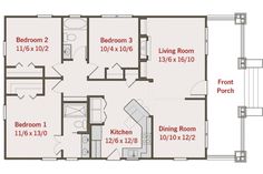 the floor plan for a two bedroom cabin with lofts and living room in it