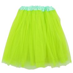 Neon Green Plus Size Adult Tutu Skirt - Women's Plus Size 3- Layer Basic Ballet Costume Dance Tutus - Sydney So Sweet Plus Size Tutu Skirt, Tutu Skirt For Women, Diy Mermaid Costume, Plus Size Tutu, Neon Tutu, Green Tulle Skirt, Running Tutu, Tutu Size Chart, Green Boutique