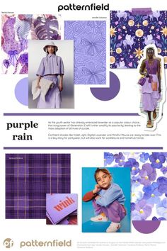 purple is the new black in fashion design