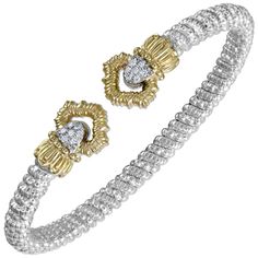 Click here to download Vahan's sizing guide. Vahan Bracelets, Vahan Jewelry, Gold Crowns, Open Bangle Bracelet, Luxury Jewelry Brands, Diamond Bangles Bracelet, Open Bangle, 14k Gold Necklace, Cross Bracelet