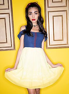 Disney Princess Ariel Dress Princess Dresses For Adults, Snow White Disneybound, Disney Princess List, Princess Ariel Dress, Snow White Halloween Costume, White Dresses Online, Snow White Dress, Tiana Dress, Snow White Dresses