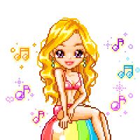 2000s Pixel Art, Y2k Gifs, Pixel Art Cute, Gif Pixel, Y2k Mermaid, Cute Pixel Art, Girly Graphics, 2000s Art, Pixel Art Background