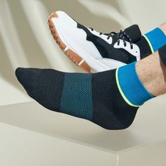 Block Color Super-Dry Short Crew Socks - Tabio Men's Socks – Japanese Socks Tabio USA Casual Sweat-resistant Running Socks, Casual Stretch Socks For Running, Casual Stretch Running Socks, Casual Moisture-wicking Comfortable Socks, Comfortable Sporty Blue Socks, Blue Non-slip Sporty Socks, Nylon Sports Socks, Casual Sports Socks In Nylon, Sporty Non-slip Blue Socks