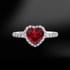 HEART RUBY & DIAMOND Gold RingThis ring is handmade like all our products, with accuracy by our goldsmiths with over 40 years experience. Included in the price is the opportunity to add a personalised touch by engraving your MR jewellery and make it uniquely yours.ITEM INFORMATION:-RubyWeight: 1.50 caratsShape: Heart-Diamonds Colour Grade: GClarity: VVSCut Grade: Excellent -Gold 18KCertificate available on request.All ring sizes available.MR London are specialists in fine handmade jewellery Gia Certified Heart Diamond Rings, Gia Certified Heart Cut Diamond Ring, Heart-shaped Gia Certified Ring For Anniversary, Gia Certified Heart Shaped Fine Jewelry Ring, Gia Certified Heart Shaped Anniversary Ring, Gia Certified Heart-shaped Ring For Anniversary, Heart Cut Diamond Halo Ring, Heart Cut Gia Certified Diamond Ring Gift, Gia Certified Heart Cut Diamond Ring Gift