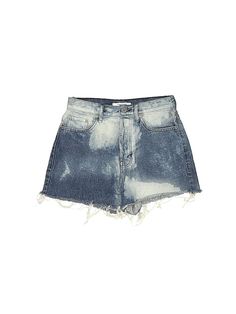 PacSun Denim Shorts Size: 25 Bottoms - used. 100% COTTON | PacSun Denim Shorts: Blue Bottoms - Size 25 Acid Wash Denim Mid-rise Bottoms, High Rise Acid Wash Bottoms, High Waist Blue Grunge Bottoms, Grunge High Waist Blue Bottoms, Grunge High-waist Blue Bottoms, Ripped Cotton Bottoms In Washed Blue, Acid Wash Mid-rise Cotton Bottoms, Faded High Rise Denim Bottoms, Faded High-rise Denim Bottoms