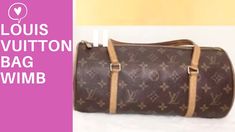 LOUIS VUITTON BAG WIMB / VINTAGE LOUIS VUITTON PAPILLON 30 BAG / PAPILLON 30 BAG REVIEW / LV WIMB - YouTube