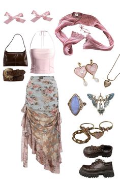 #fashion #1 #aesthetic #coquette #outfits #outfitoftheday #inspiration Fairy Coquette Outfits, Ethereal Aesthetic Clothes, Soft Romantic Aesthetic Outfits, Swancore Outfits, Siren Core Aesthetic Outfits, Cottage Core Outfits Aesthetic, Spiritual Aesthetic Outfit, Pisces Outfits Aesthetic, Fairy Fashion Inspired Outfits