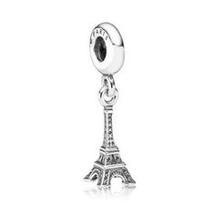 PANDORA Eiffel Tower Dangle Charm - Item 19241728 Pandora Travel Charms, Pandora Travel, Pandora Collection, Charms Pandora, Travel Charms, Bracelet Pandora, Pandora Beads, Pandora Rings, Pandora Bracelet Charms