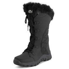 PRICES MAY VARY. UPPER: Constructed using high quality premium materials making them more comfortable and durable. Available in a variety of upper prints including plain quilted and on trend camouflage, all Available in an array of fashionable colours. FULLY FUR LINED: Premium grade faux fur is lined throughout these boots from top to toe increasing comfort and acting as insulation for your feet. Being fully fur lined increases the boots capacity to retain heat whilst providing long lasting comf Duck Rubber, High Quality Boots, Snow Rain, Waterproof Snow Boots, Functional Fashion, Outdoor Boots, Winter Snow Boots, Waterproof Boots, Black Nylons